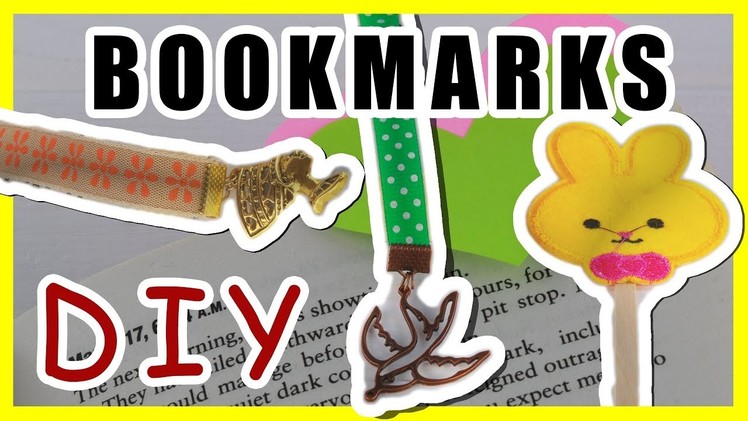 DIY????4 Different Bookmarks ????Back to School [Life Hacks]