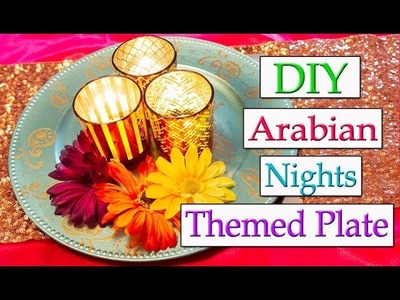 DIY! Arabian Nights Inspired Charger Plates