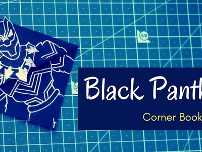 DIY - Black Panther | Marvel Superhero | Quirky Corner Bookmark