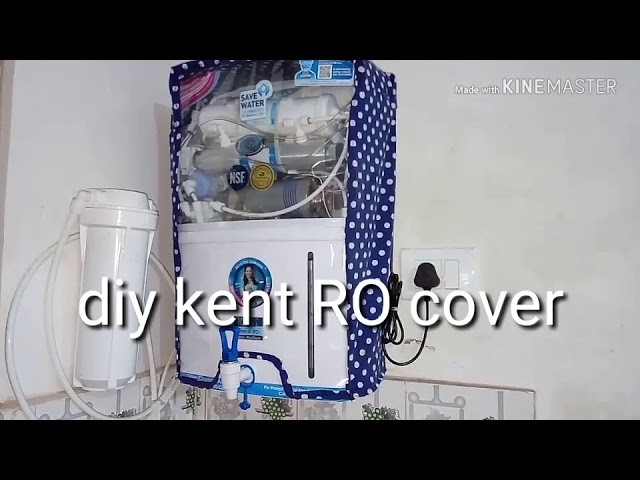 DIY Kent RO cover at home.how to make water purifier cover at home.पुराने कपड़े का नया उपयोग