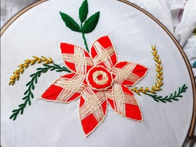 Fantasy flower design | Hand embroidery designs