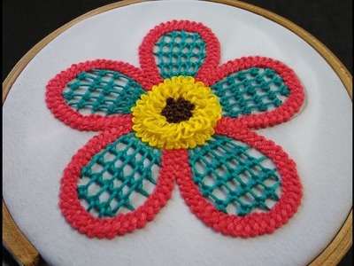 Hand Embroidery - Braid Stitch Embroidery