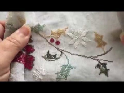 Jan Hicks Creates Flosstube - Algerian Eye Stitch and Stitching in Hand Tips