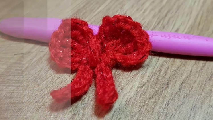 BEGINNERS EASY TO FOLLOW Step by step walk through  CROCHET BOW