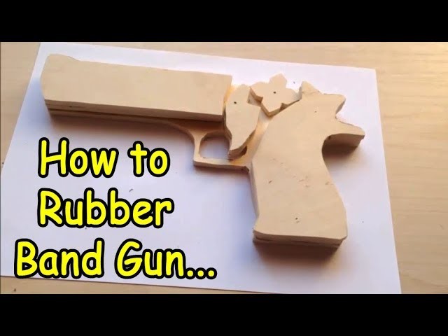 How to Amazing Rubber Band  Gun | Amazing Rubber Band  Gun