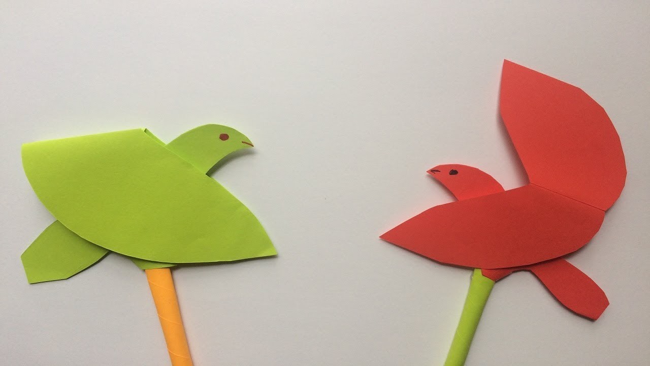 how to make bird of paper