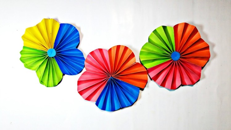 How To Make A Simple Flower. diy paper flowers.