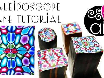 Kaleidoscope Cane Tutorial | Polymer Clay Easy Millefiori Cane