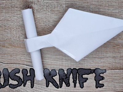 DIY A4 Paper Sword.Knife Weapon | How To Make Paper Push Knife | Origami Punch Dagger