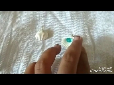 DIY seashell charm