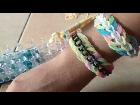 DIY Triple Link Chain Bracelet - Rainbow Loom