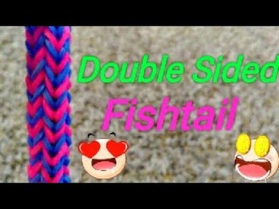 Double Fishtail Bracelet Tutorial || Rainbow Loom