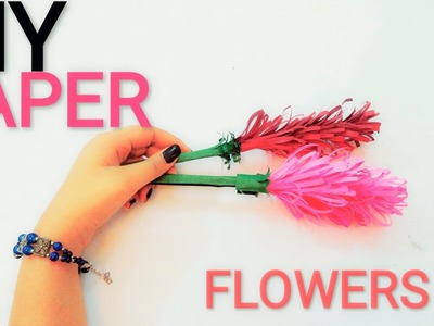 EASY PAPER FLOWERS DIY