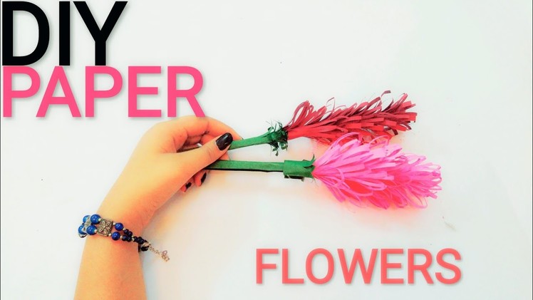 EASY PAPER FLOWERS DIY