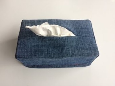 Fabric Tissue Box Cover DIY