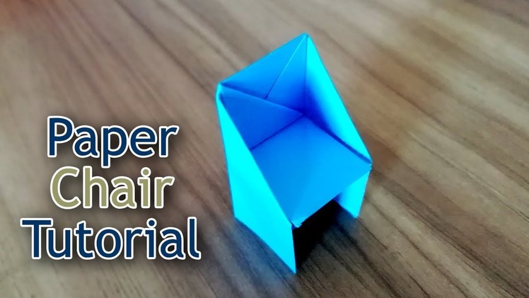 How to Make a Paper Chair | Diy Origami Chair Easy