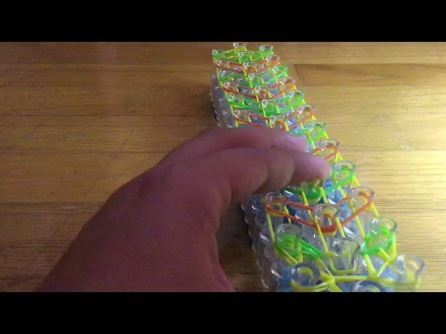 How To Make The Zippy Chain Rainbow Loom Bracelet I Beach Loomie