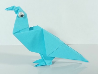 How Origami Pigeon How To Make Origami Pigeon Step By