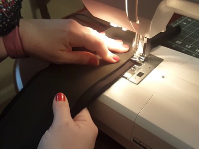 Sewing with foam