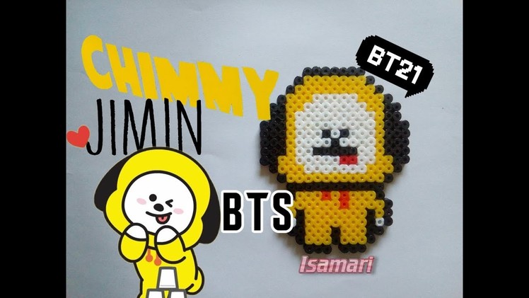 Chimmy BT21 Jimin Bts Hama Beads