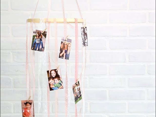 DIY Boho Style Photo Mobile