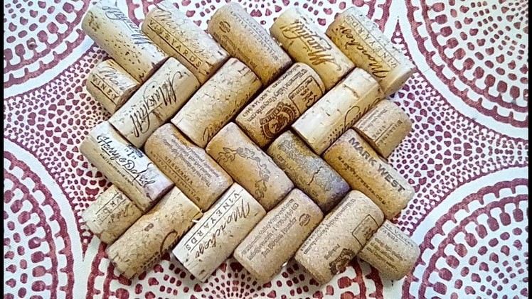 DIY Wine Cork Trivet