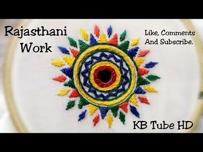 Easy And Simple Rajasthani Work.