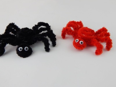 Halloween decoration spiders DIY deco spider Dekoration Spinnen