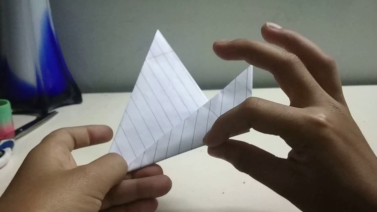 How to make origami dragon nail