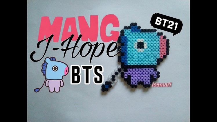 Mang BT21  J Hope BTS Hama Beads