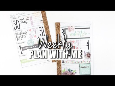 MINI Happy Planner Plan With Me! | July 30th - 5th | At Home With Quita
