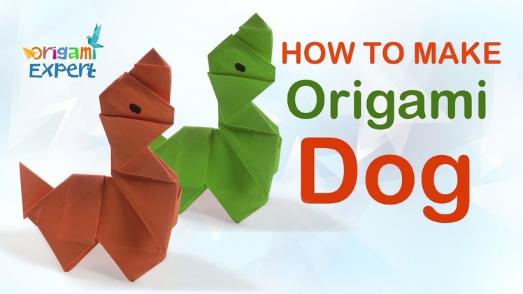 Origami Animal | Origami dog easy step by step origami dog instructions
