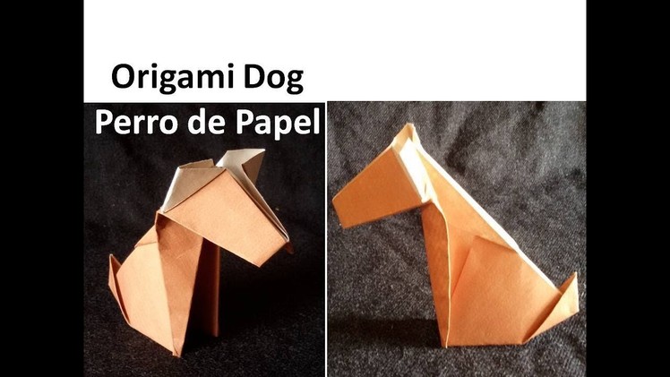 #Origami Dog - Perro de Papel