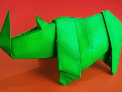 Origami Rhino V2 - Instructions in English