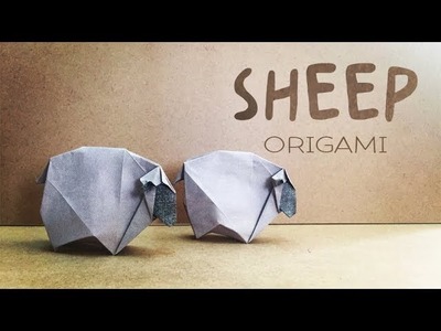 ORIGAMI TUTORIAL - How to make an Origami Sheep