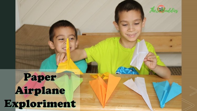 Paper Airplane Exploriment - TheSciBuddies