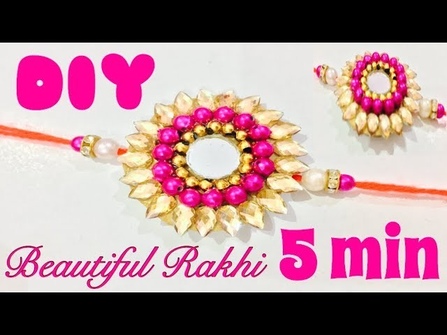 Rakhi making competition ideas || How to make beautiful Rakhi at home || Easy to make Rakhi at home