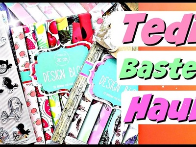 TEDI Haul Video deutsch 2018 | DIY Bastel Bastelbedarf |  9999 Dinge