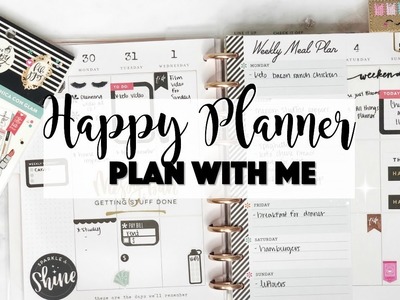 Weekly Plan With Me | Functional Planner Setup 2018 | Happy Planner
