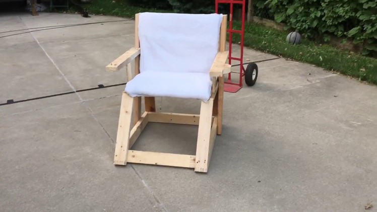 Wooden gaming chair diy overview