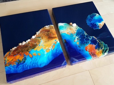 Acrylic Pour On Dry Resin