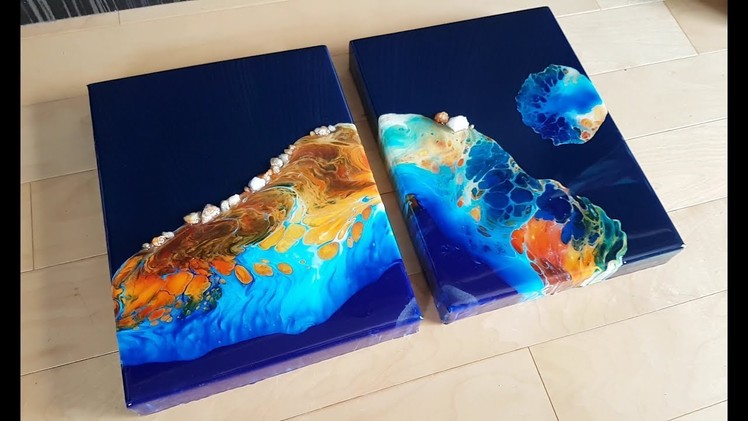 Acrylic Pour On Dry Resin