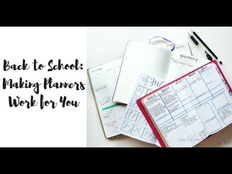 Back to School: Making Your Planner Work for You