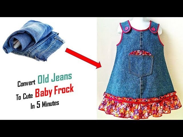 Old Jeans ,Transform Your Old Clothes 