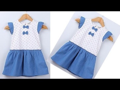 Diy Designer Baby Frock  Cutting And Stitching Full Tutorial