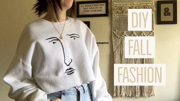 DIY FALL FASHION | CLOTHING HACKS 2018