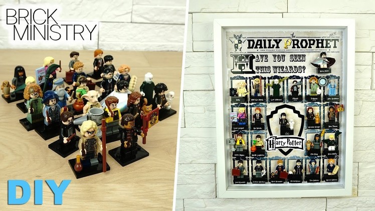 DIY ● Frame for LEGO Harry Potter [71022]