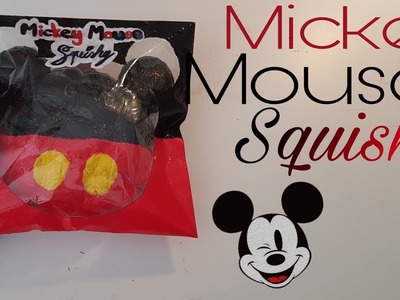 Diy homemade Mickey Mouse Squishy.Deutsch