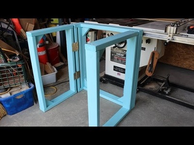 DIY Portable Plywood Panel Support (FREE PLANS)