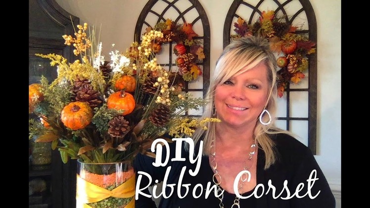 DIY RIBBON CORSET - I SHOW YOU HOW!